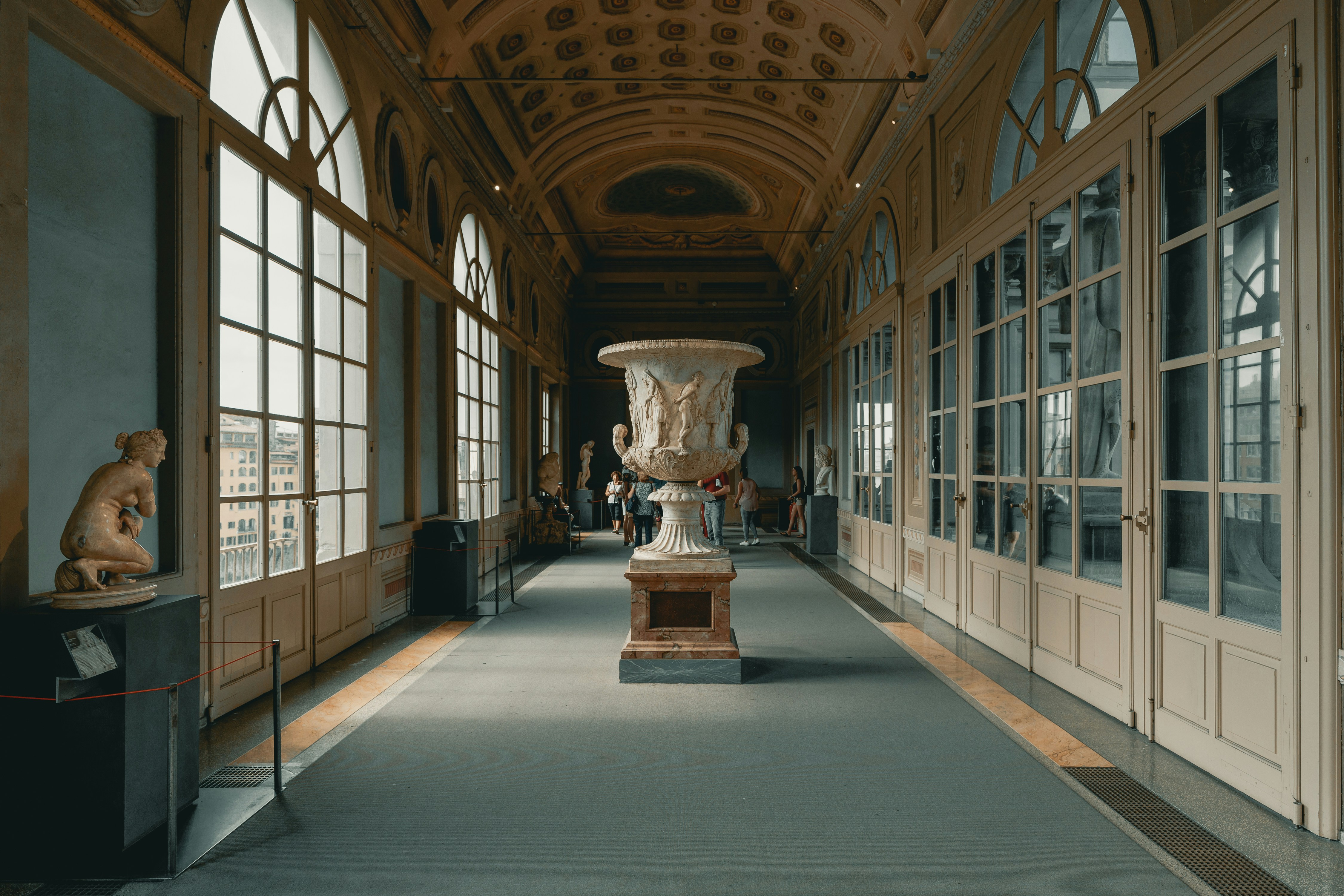 Corridoio delle sculture classiche - Piano Nobile degli Uffizi