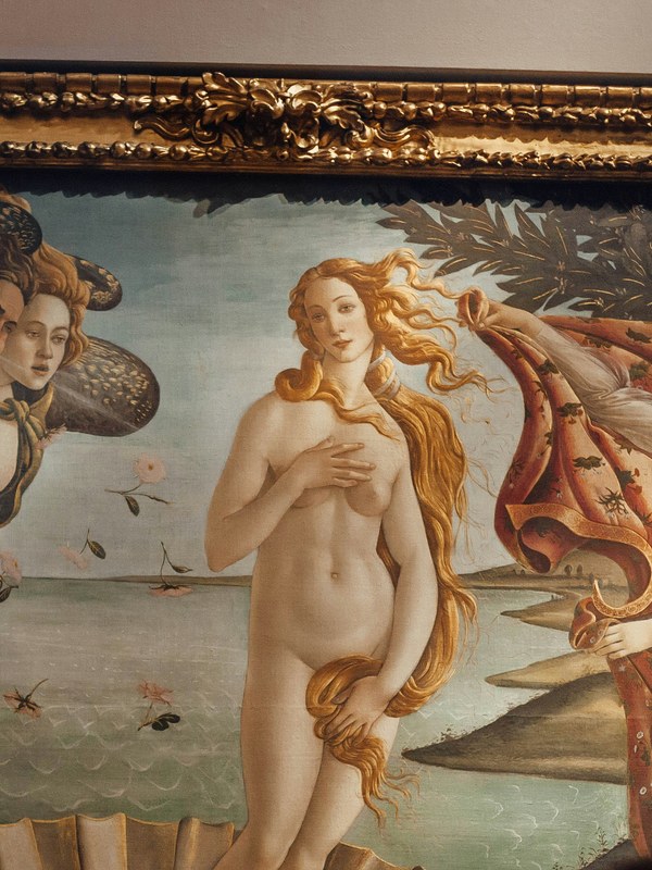 La Nascita di Venere di Botticelli - Sala di Botticelli, Uffizi